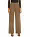 Inc International Concepts Women Side Belt Wide Leg Brown Stretch Pants 34 X 34 - evorr.com
