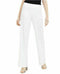 INC INTERNATIONAL CONCEPTS Women White Wide-leg Crepe Pant Side Zip Size 6 30x32 - evorr.com