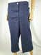 New KAREN SCOTT Women Capri Cropped Cotton Pants Blue Polka Dots Size Plus 24W - evorr.com