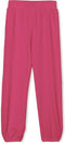 JUICY COUTURE Women Pink Casual Jogger Pants Pull On Cuffed Size L 34X28