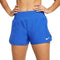 NIKE DRI-FIT Women Blue Running Casual Shorts Pull On Size XL