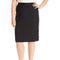 New LE SUIT Women's Black Straight Knee Length Office Work Skirt Size 4