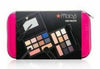 Macys Palette Kit Eye-shadow Mascara Blush Eye Pencil Highlighter Bronze Case