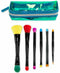 COLOR RIOT NEW 7 Piece Brush Set for Powder,Eyeshadow, Concealer, Eyebrow, Liner