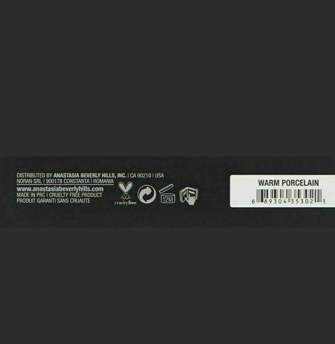 NEW ANASTASIA BEVERLY HILLS WOMEN STICK FOUNDATION (WARM PORCELAIN) 0.35 OZ