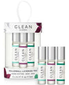 Clean Classic Rollerball Layering Trio Eau de Parfum Rain/Warm Cotton/Skin .17oz