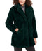 $245 NEW Apparis Eloise Faux-Fur Coat Emaral Green Winter Jacket Size L