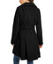 $159 NEW Madden Girl Women Belted Drama Skirted Coat Black Plus Size 1X