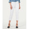 New Style&Co Women Capri Cropped Denim Cuffed Jeans White Size Petite 10P