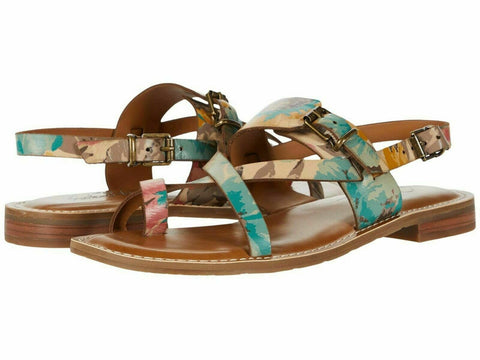 NEW Patricia Nash Women Fidella First Bloom Split Round Toe Slide Sandals 6 M