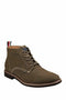 Tommy Hilfiger Men Chukka Boots Goah Lace Up Round Toe Dark Brown Size US 9.5 M