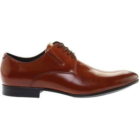 $160 Kenneth Cole New York Men's Mix-er Brown Leather Oxford Dress Shoes 10.5 M - evorr.com