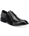 $99 ALFANI Men's Black Leather SHELDON Dress Shoes Lace Up Size 11 M