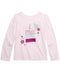 Epic Threads Girls Pink Graphic Cake Slice Long Sleeve Blouse Top  Size 4T /4 - evorr.com