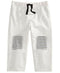New First Impression Boys Gray Knee Patch Jogger Pants Casual SIZE 12 Months - evorr.com
