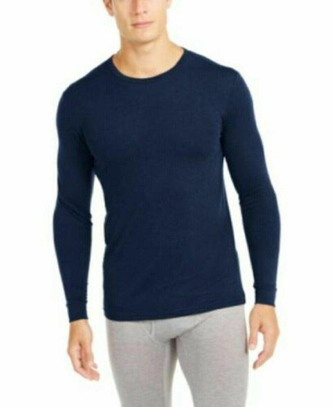 32 Degrees HEAT Underwear Men Blue Thermal Base-Layer Crew-Neck T-Shirt XL 46-48 - evorr.com