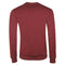 New HUGO BOSS Men's Long Sleeve Graphic Logo Sweat Shirt Wine Pullover Size M - evorr.com