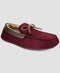 Club Room Mens Red Moccasin Memory Foam Bomber Faux-Fur Slippers Shoes XL 11-12 - evorr.com