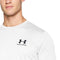 Under Armour Men Sport Style Logo Short Sleeve Crew Neck White TShirt Top Medium - evorr.com
