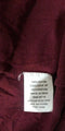 NY Collection Women's Scoop-Neck Floral Embroidered 3/4 Sleeves Red Blouse Top S