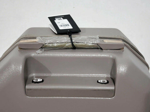 DKNY Allure 20" Hard Case Spinner Suitcase Luggage Carry On Gray - evorr.com