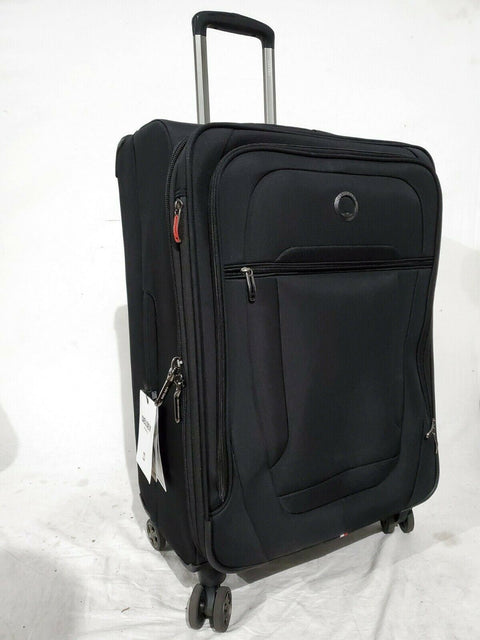 Delsey Helium DLX 25" Softside Check-In Spinner Luggage Suitcase Green