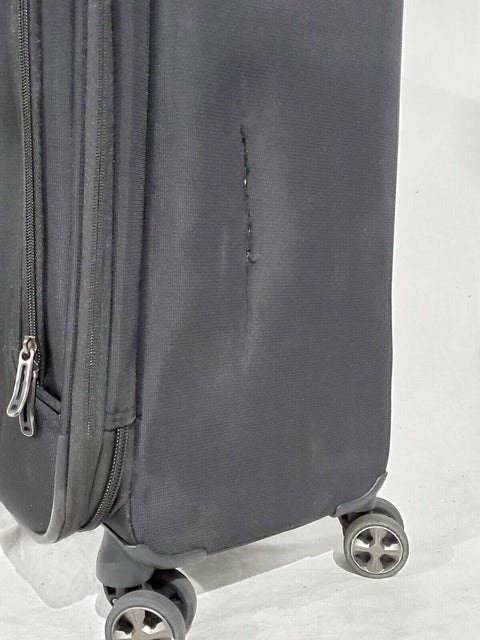 Delsey Helium DLX 25" Softside Check-In Spinner Luggage Suitcase Green