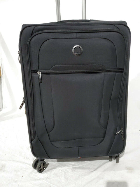 Delsey Helium DLX 25" Softside Check-In Spinner Luggage Suitcase Green