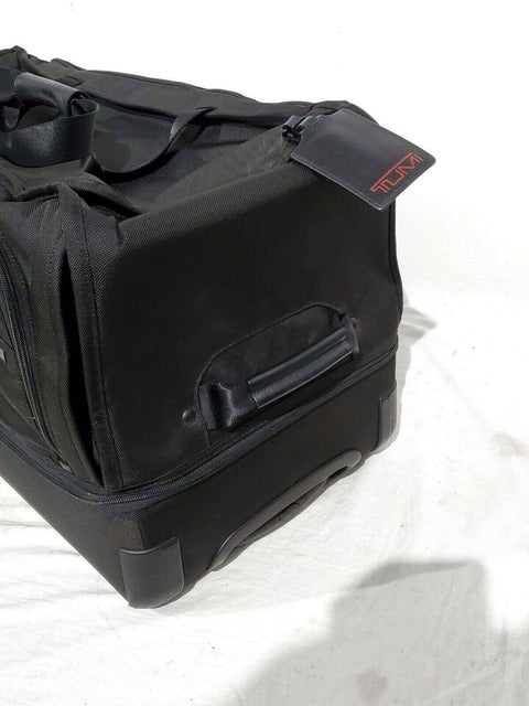$895 TUMI Alpha 3 Large Split 2 Rolling Wheeled Duffle Bag Checked -In Luggage - evorr.com