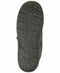 Weatherproof Men Memory Foam Leather Slippers Indoor/Outdoor Moccasin BLK L 10.5