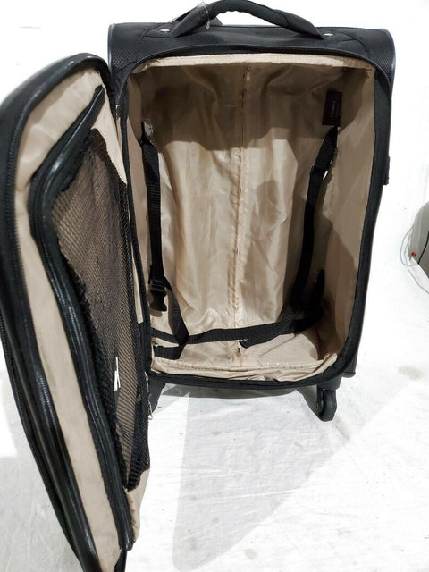 Atlantic Infinity Lite 4 21" Expandable Spinner Luggage Carry On Black