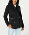 NEW Maralyn & Me Women's Blue Double Breasted Jacket Pea Coat Zippered Size XL