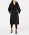 $160 Madden Girl Women's Hooded Winter Maxi Puffer Coat Jacket Black Size L