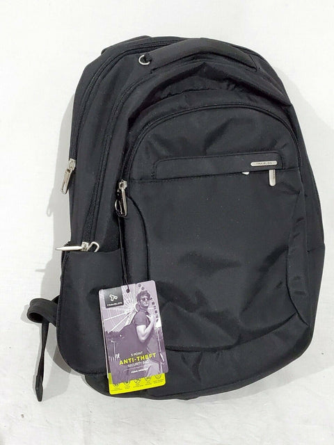 $190 Travelon Anti-Theft Classic Large Backpack Carry On shoulder Bag Black