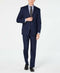 $375 MARC NEW YORK Men 2 Piece Suit Blazer Pants Blue Plaids Coat Size 36R 29X32