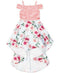 $94 New Speechless Kids Girls Pink Sky Floral HI Low Dress Flare Glitter Lace 10
