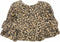 $79 New Bonnie Jean Big Girls Tan Black Animal Print Christmas Bolero Shrug L