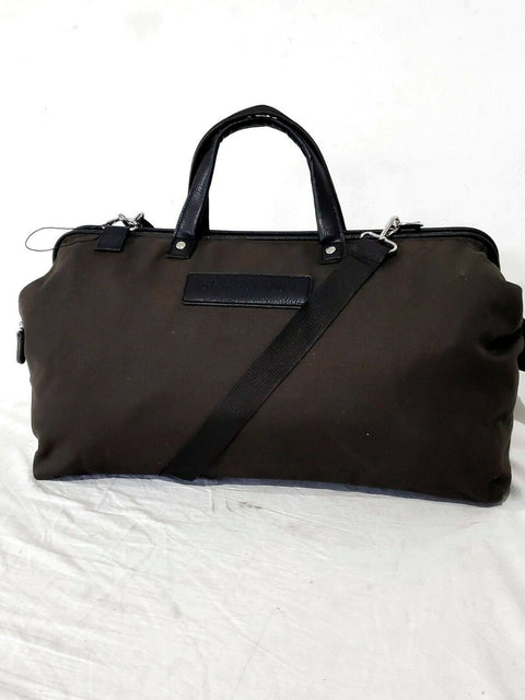 New JOHN VARVATOS Carry on 22" Green Duffel Bag Weekender