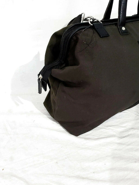New JOHN VARVATOS Carry on 22" Green Duffel Bag Weekender