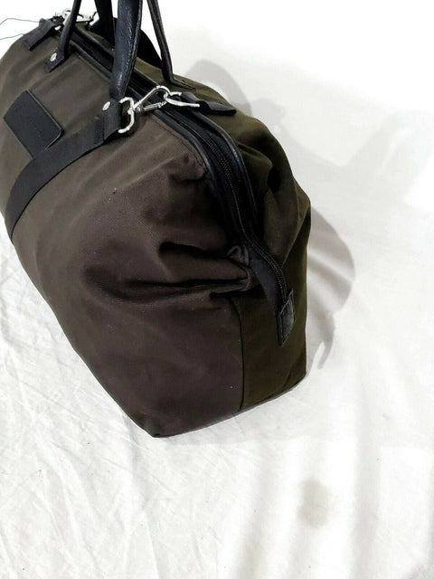 New JOHN VARVATOS Carry on 22" Green Duffel Bag Weekender