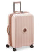 $460 DELSEY St. Tropez 24" Hardside Spinner Luggage Suitcase Pink Check-In Size