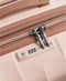 $460 DELSEY St. Tropez 24" Hardside Spinner Luggage Suitcase Pink Check-In Size