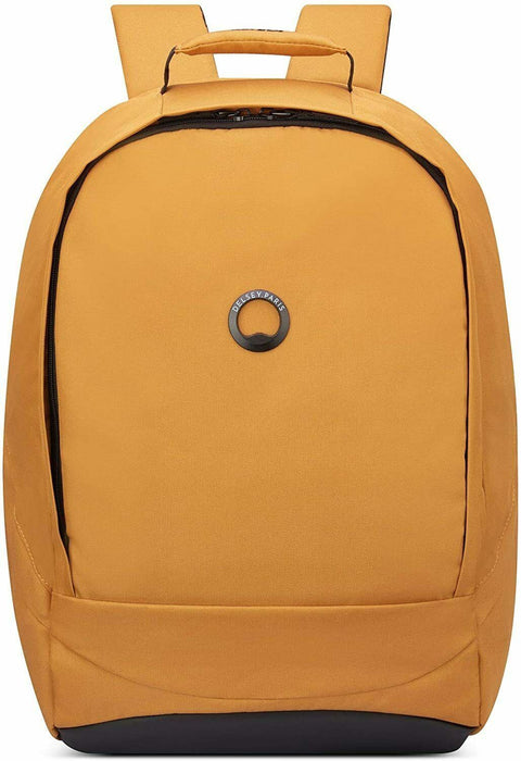 New DELSEY Paris 15.6" Laptop Backpack Yellow 15.6" Sleeve Shoulder Bag Travel