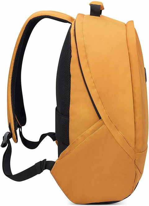 New DELSEY Paris 15.6" Laptop Backpack Yellow 15.6" Sleeve Shoulder Bag Travel