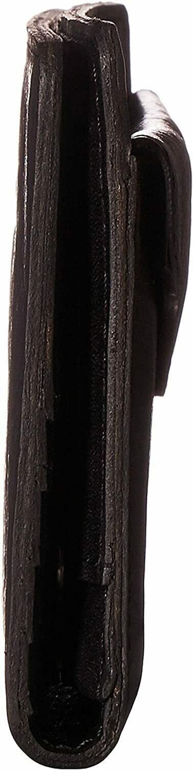 New Patricia Nash Valentia Black Italian Leather Wristlet Wallet Clutch