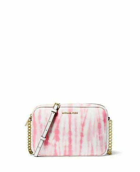 $168 MICHAEL KORS Women's Jet Set East West Crossbody Shoulder BAG Pink