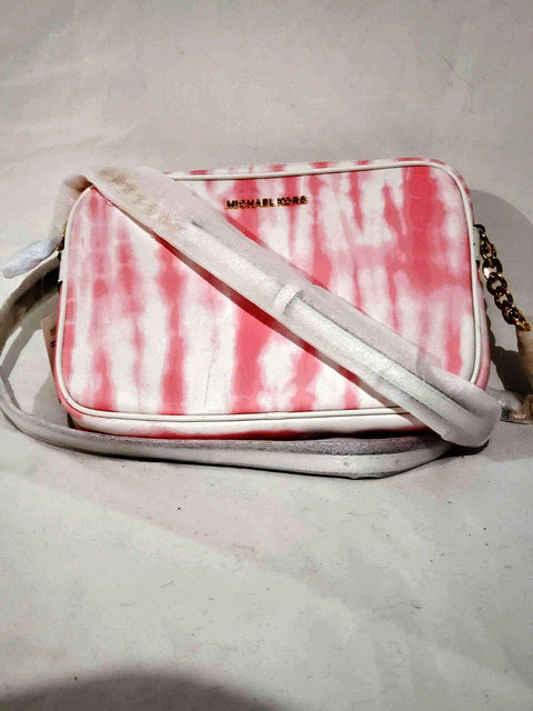 $168 MICHAEL KORS Women's Jet Set East West Crossbody Shoulder BAG Pink