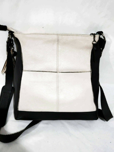 $89 The SAK Women Lucia Crochet Crossbody Bamboo Static Shoulder Bag Ivory