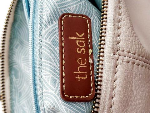 $89 The SAK Women Lucia Crochet Crossbody Bamboo Static Shoulder Bag Ivory