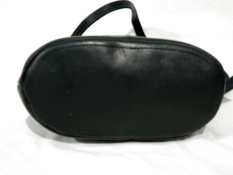 $149 New ROYCE Women's Leather Vaquetta Black Shoulder Bag Large Zip Top